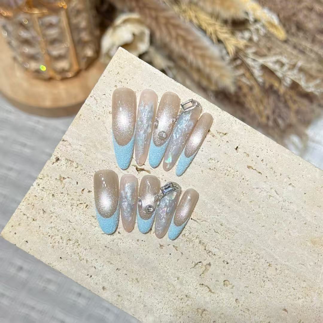 Dekoratives Glamour Press-On Nagelset