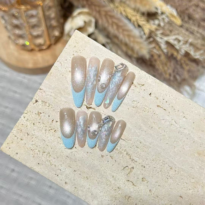 Dekoratives Glamour Press-On Nagelset