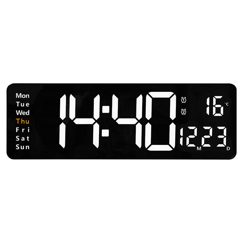 Digitaler Wandwecker mit Multifunktionalem Led-Display Karnz