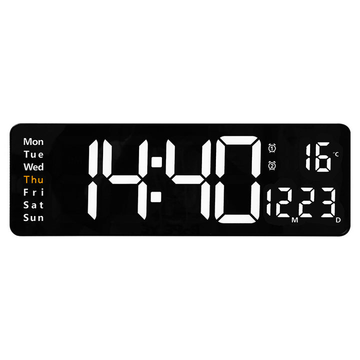 Digitaler Wandwecker mit Multifunktionalem Led-Display Karnz