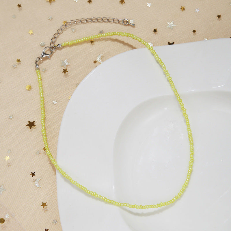 Handgefertigtes Perlen Choker Halsband Karnz