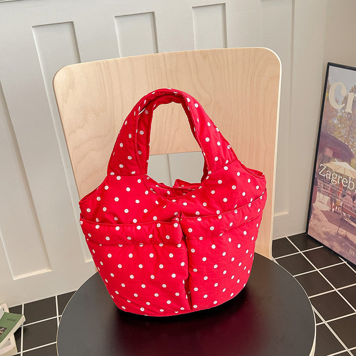 Gepolsterte Punkten Utility Tote