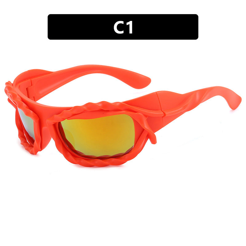 Unisex Sportliche Sonnenbrille Karnz