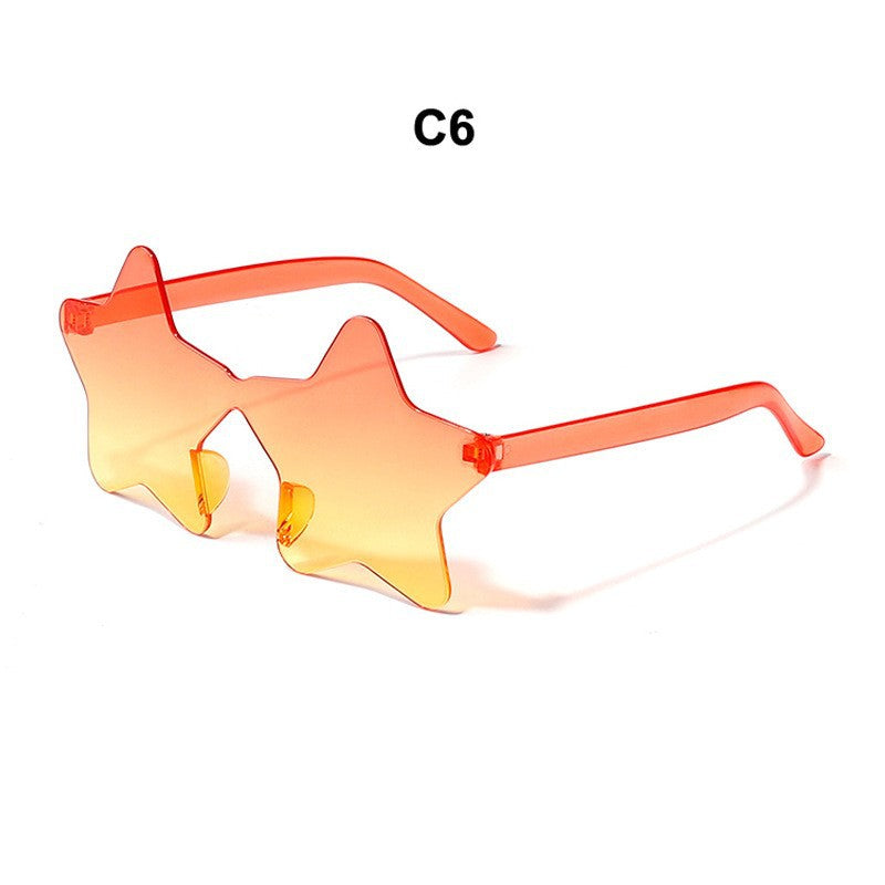 Damen Star-Shaped Sonnenbrille Karnz