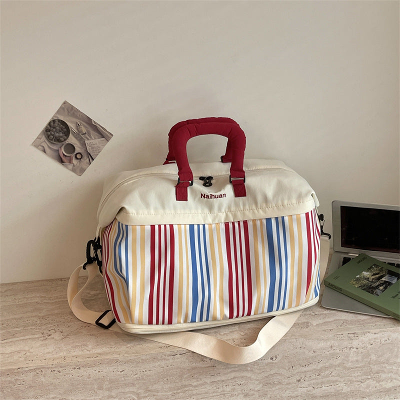 Stylische Multi-Taschen Reise Wochenende Duffel Bag Karnz