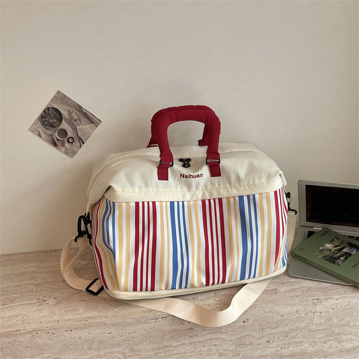 Stylische Multi-Taschen Reise Wochenende Duffel Bag Karnz