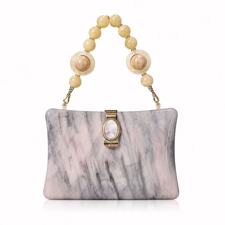 Elegante Künstliche Acryl Clutch