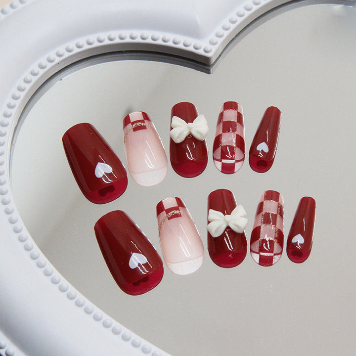Dekoratives Holiday Nagelkunst Set
