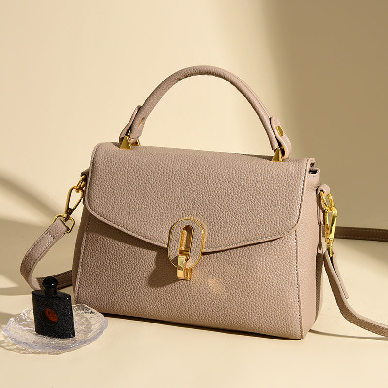 Elegante Strukturierte Top-Handle Handtasche Karnz