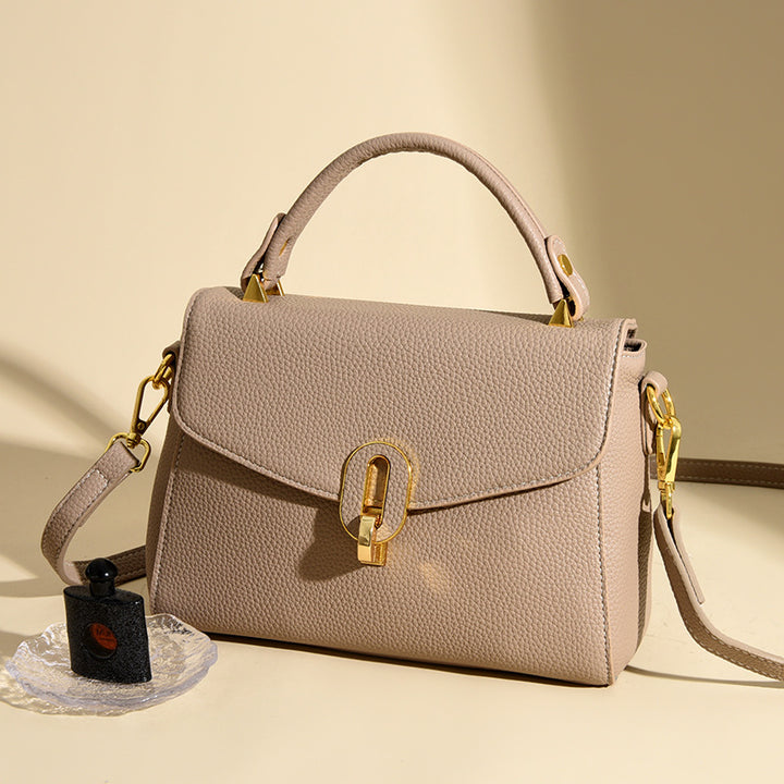 Elegante Strukturierte Top-Handle Handtasche Karnz