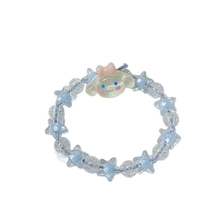Verspieltes Armband mit Sternen und Niedlichem Anhänger Karnz