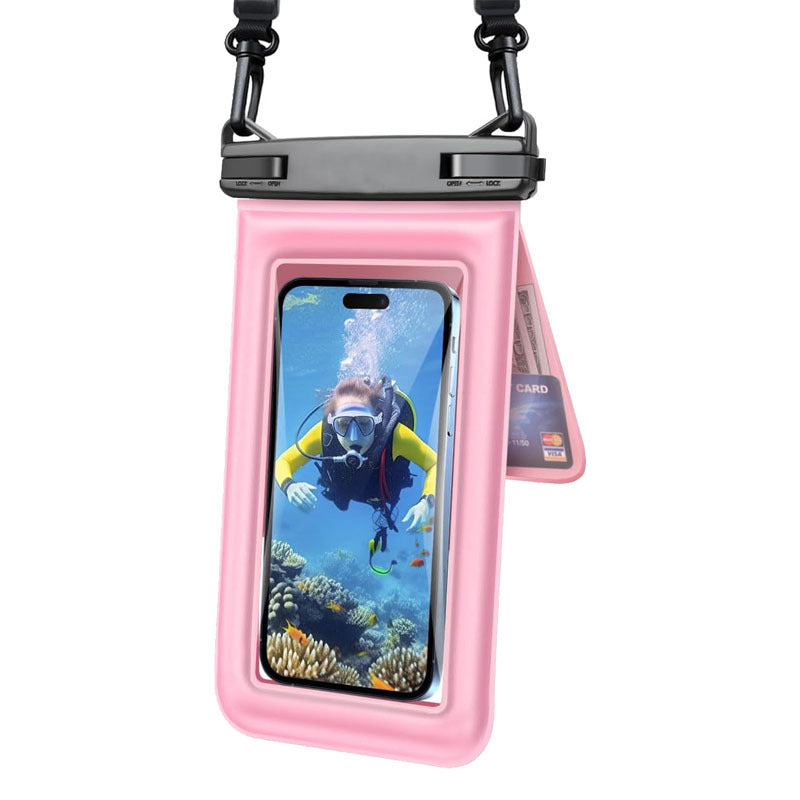 Wasserdichte Smartphone-Tasche mit Transparenter Front Karnz