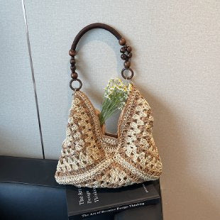 Handgefertigte Häkel-Hobo-Tasche Karnz