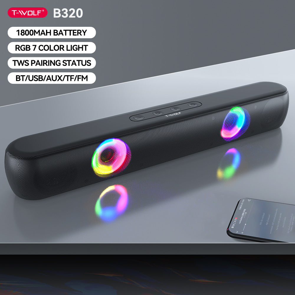Bluetooth Lautsprecher mit Rgb-Beleuchtung Karnz