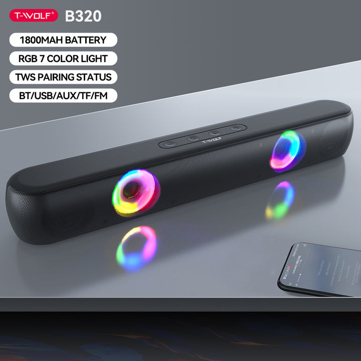 Bluetooth Lautsprecher mit Rgb-Beleuchtung Karnz