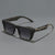 Damen modische Sonnenbrille im markanten, kantigen Design Karnz