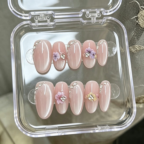 Blumenakzent Drucknagelset Karnz