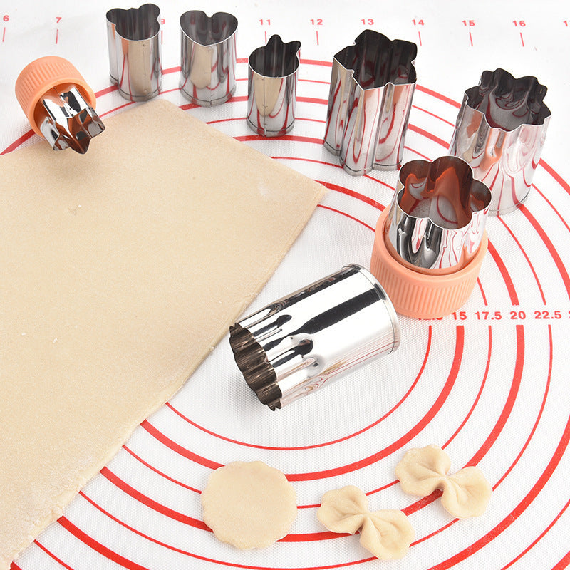 Plätzchenausstecher Set mit Ergonomischem Griff Karnz