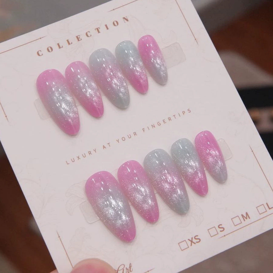Ombre Stiletto Press-On Nägel