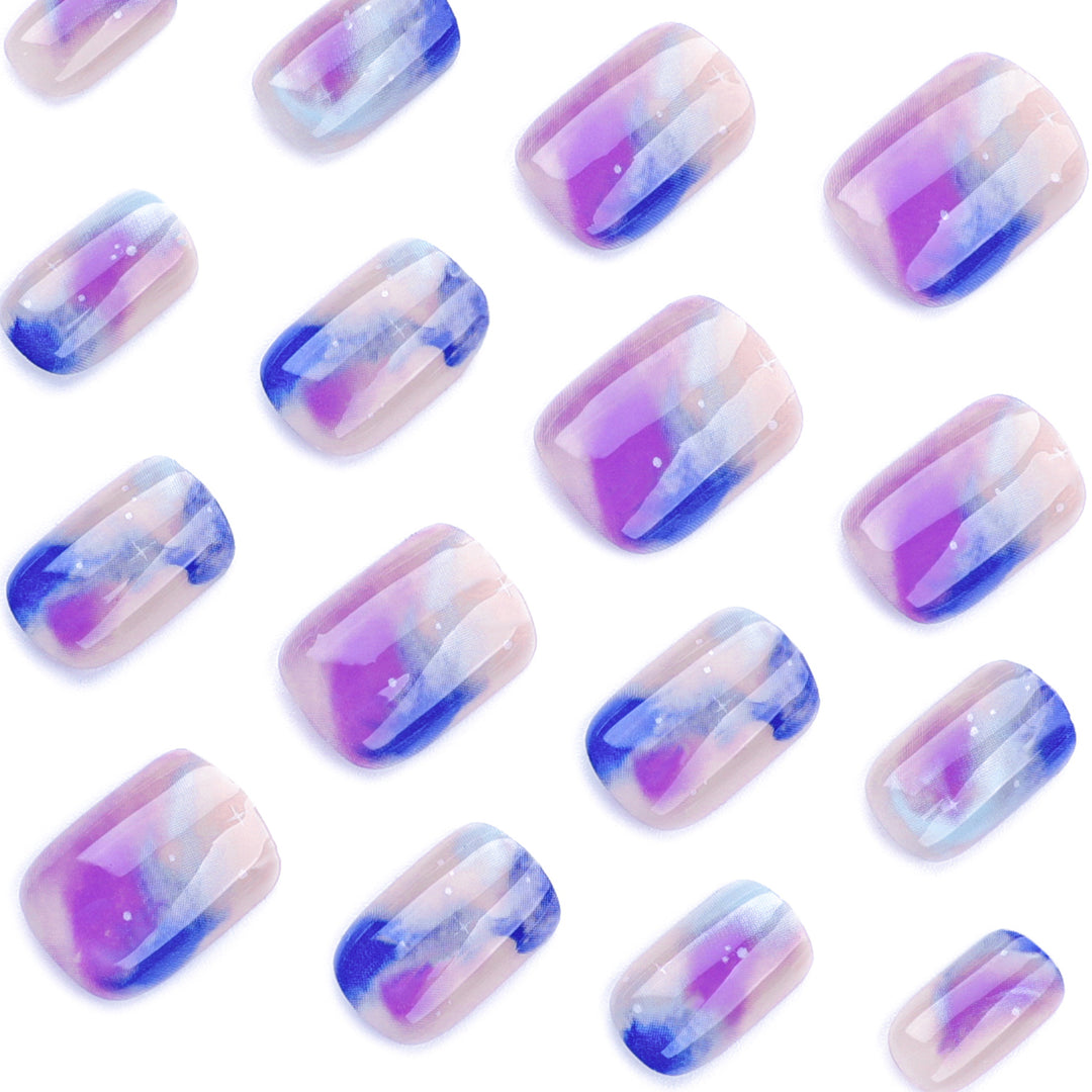 Glamouröse Nagelkunst mit elegantem Farbverlauf Karnz