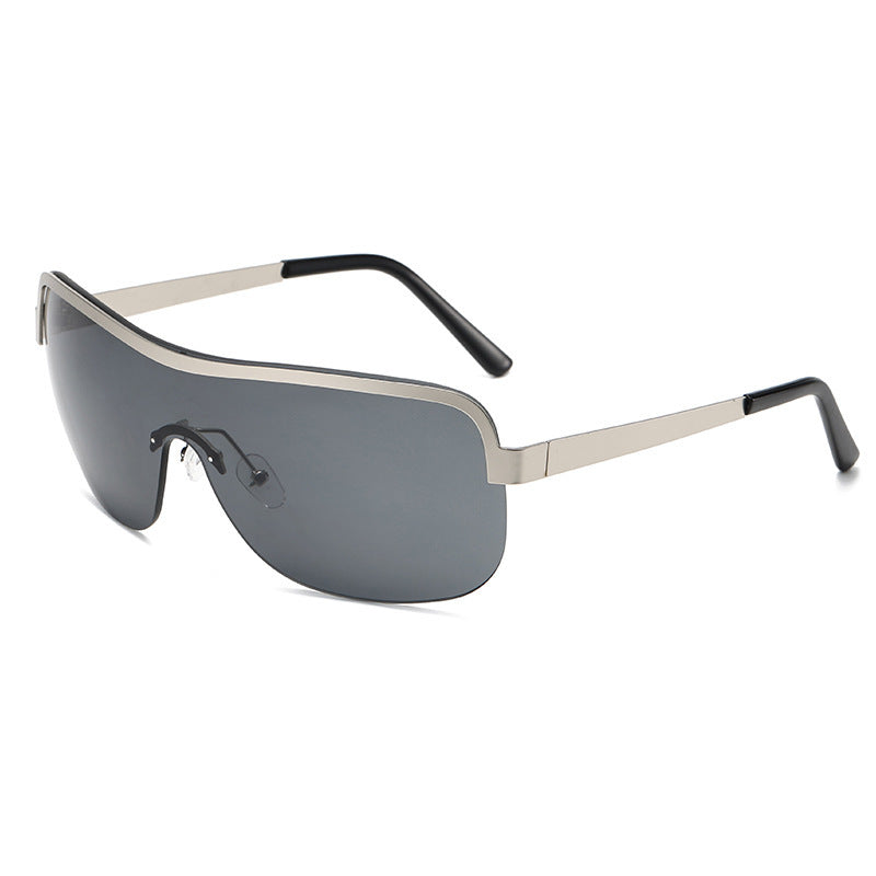 Damen futuristische Sonnenbrille mit elegantem minimalistischem Design Karnz