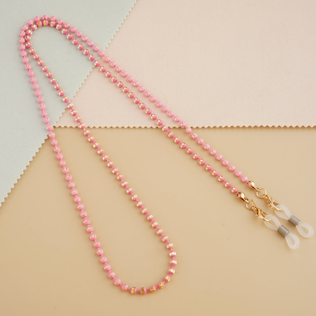 Stylische Perlen-Brillenband Karnz