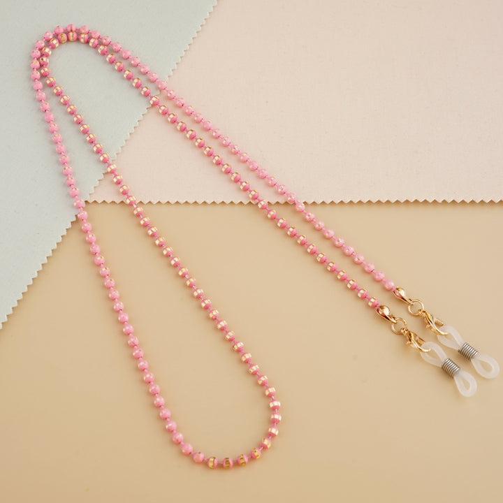 Stylische Perlen-Brillenband Karnz