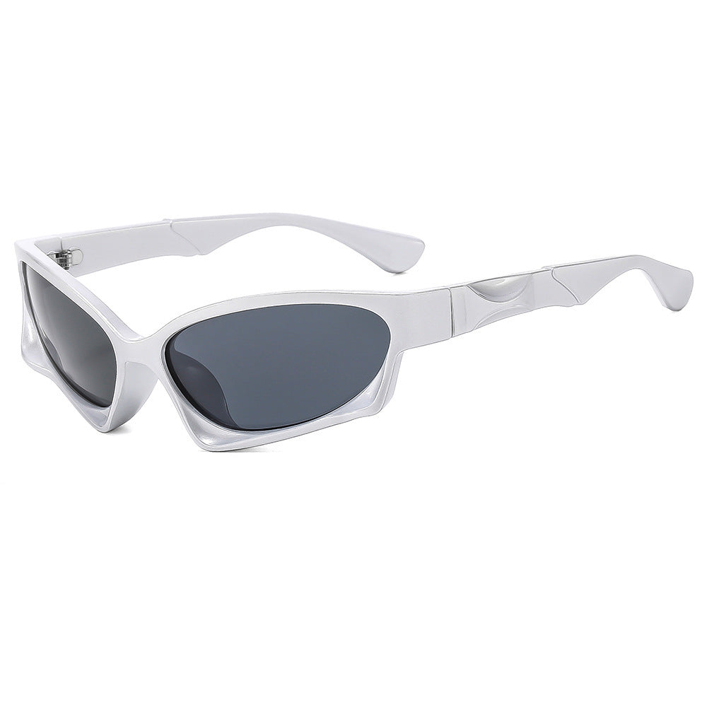 Damen sporty Sonnenbrille mit modernem, aerodynamischem Design Karnz