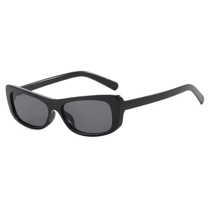 Damen Trendige rechteckige Sonnenbrille Karnz