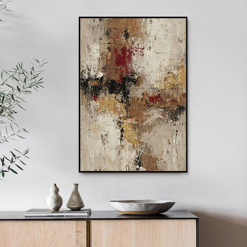 Abstrakter Expressionismus Leinwandkunst für Wände