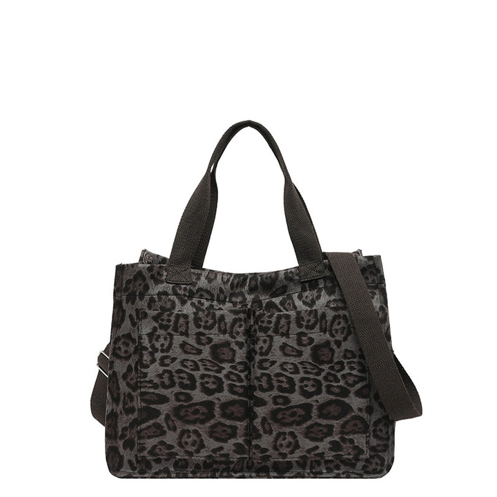 WoChic Leopardenmuster Utility Tragetasche Karnz
