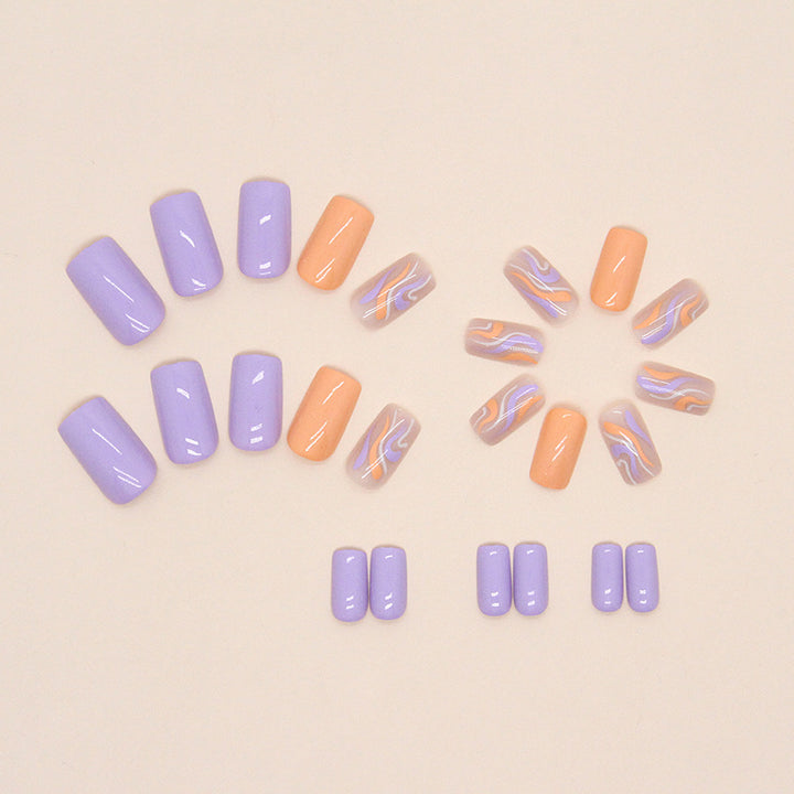Künstlerisches Wirbel-Nail-Design-Set Karnz