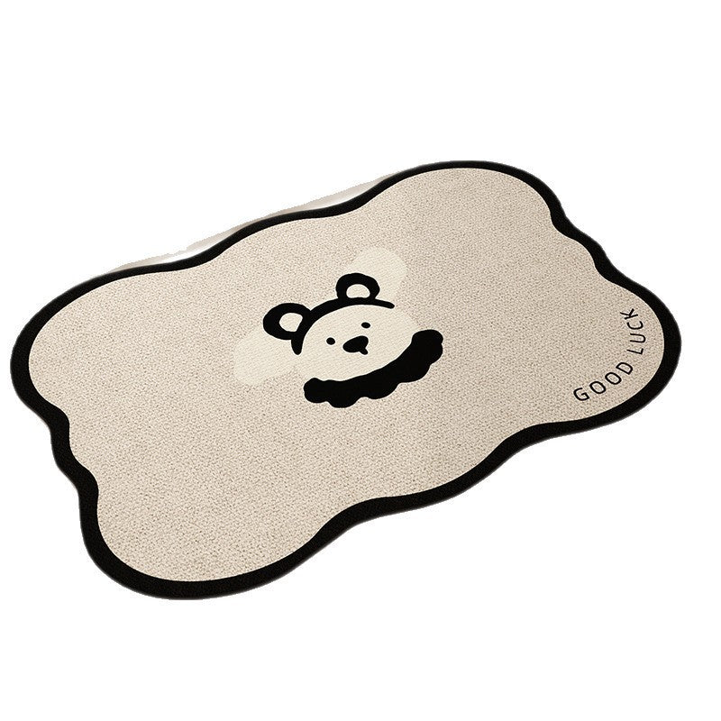 Verspielte tierische Absorptionsmatte Karnz
