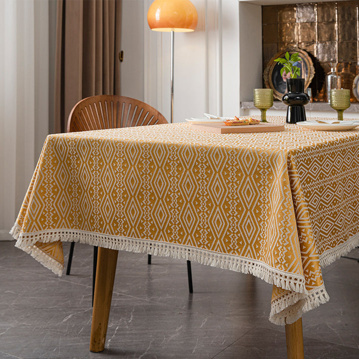 Moderne geometrische Muster Tischdecke