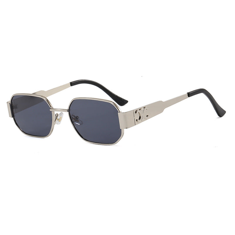 Damen geometrische Sonnenbrille im modernen Design mit polarisierenden Gläsern Karnz