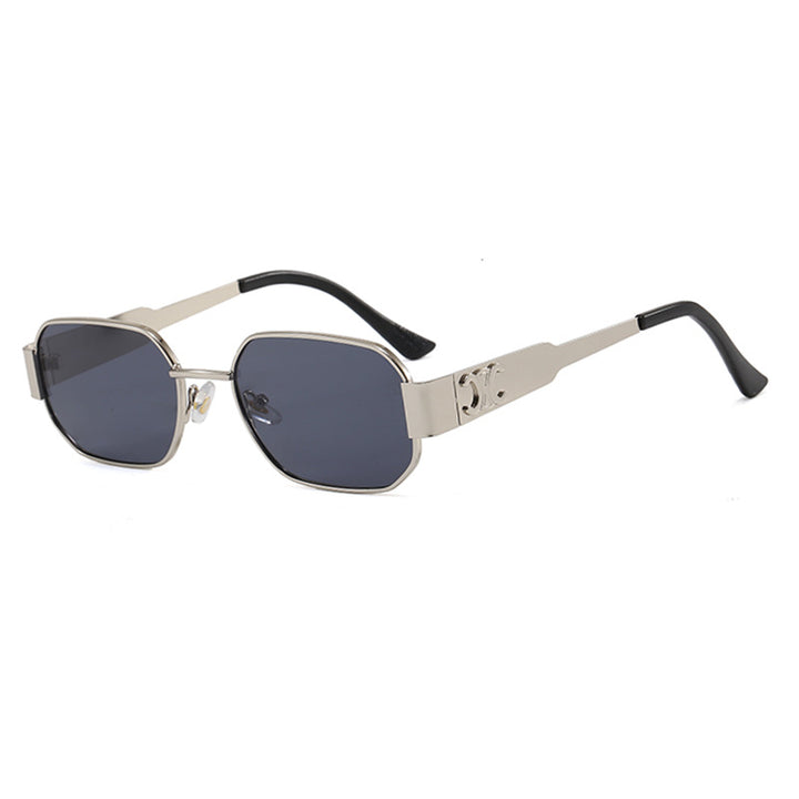 Damen geometrische Sonnenbrille im modernen Design mit polarisierenden Gläsern Karnz