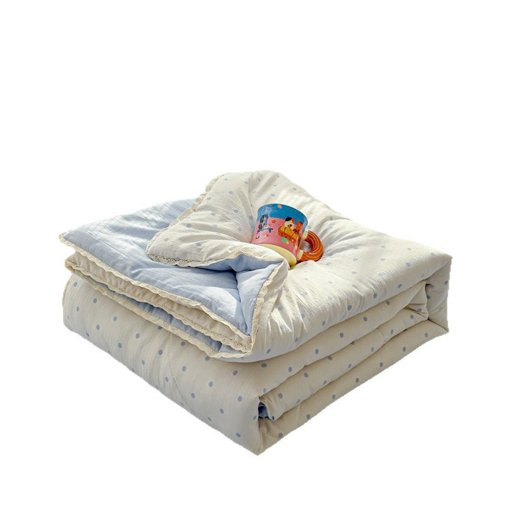 Blumenmuster Quilt Decke