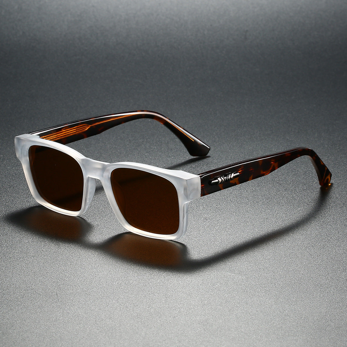Damen Sonnenbrille mit klassischem quadratischem Rahmen und UV-Schutz Karnz