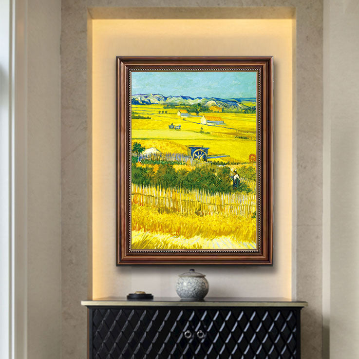 Eingrahmte Impressionistische Landschaft Kunst