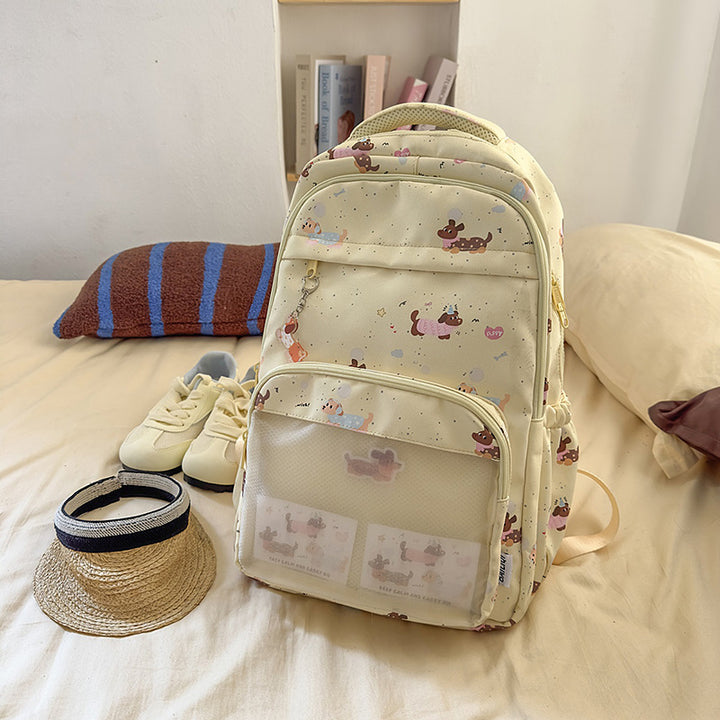 Spaßige Illustrierte Tier-Themen Rucksack Karnz