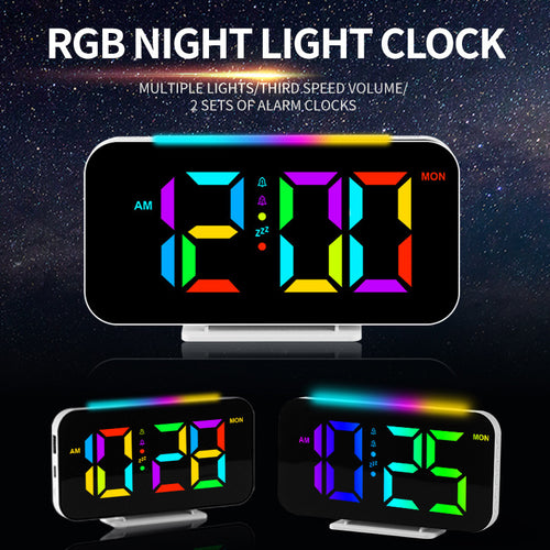 Digitaler Led Wecker mit Großem Display und Snooze-Funktion Karnz