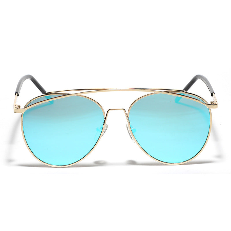 Damen Aviator Sonnenbrille mit elegantem Metallrahmen Karnz