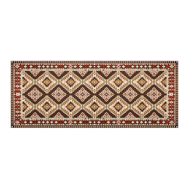 Vintage-inspirierter geometrischer Teppich Karnz