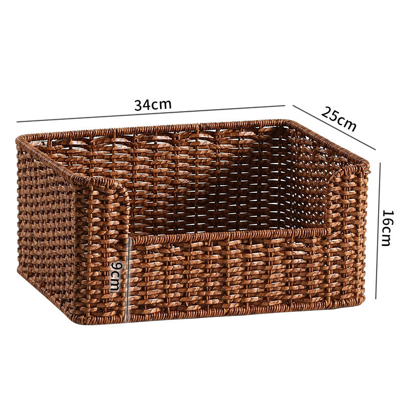 Unisex Moderner Aufbewahrungskorb aus geflochtenem Material Karnz
