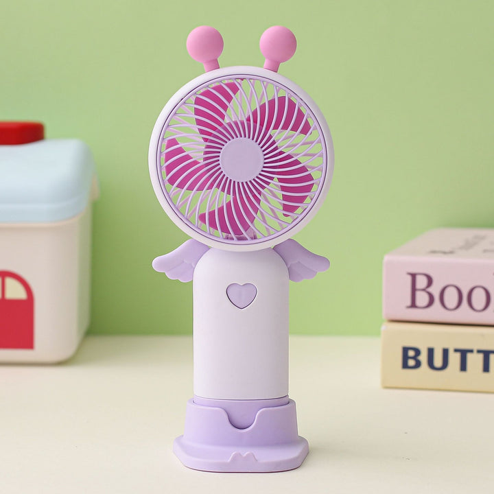 Damen tragbarer Handventilator mit süßem Tierdesign Karnz
