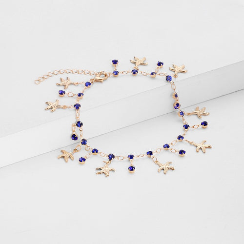Seestern Charm Fußkette Karnz
