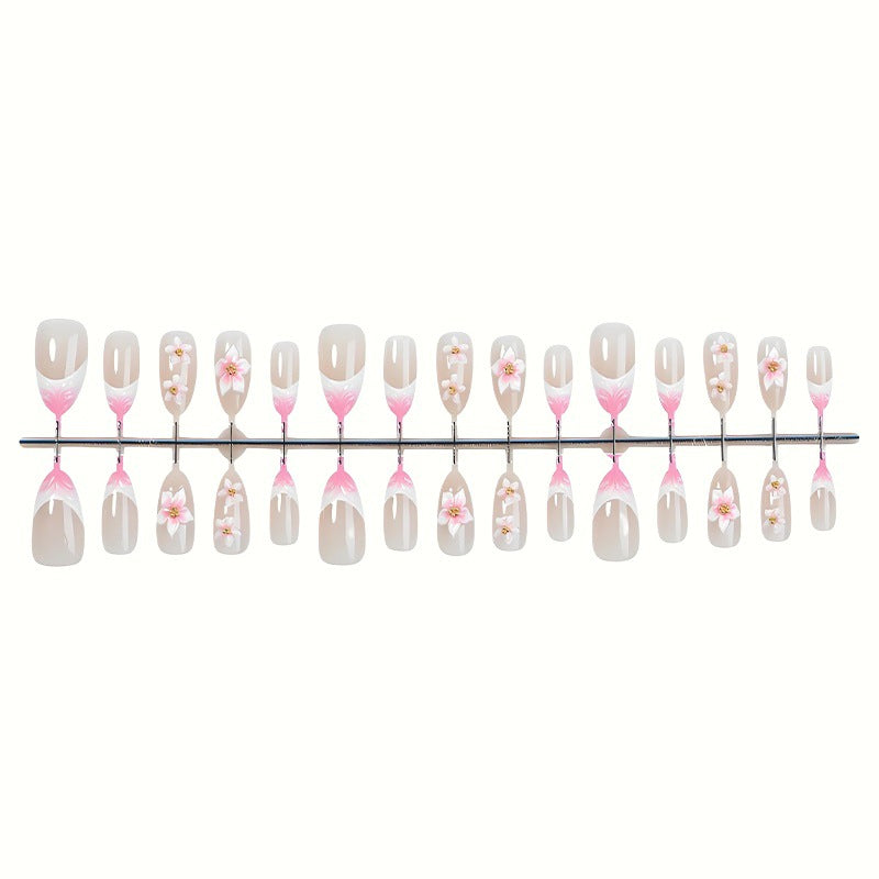 Floral Art Press-On Nail Set Karnz