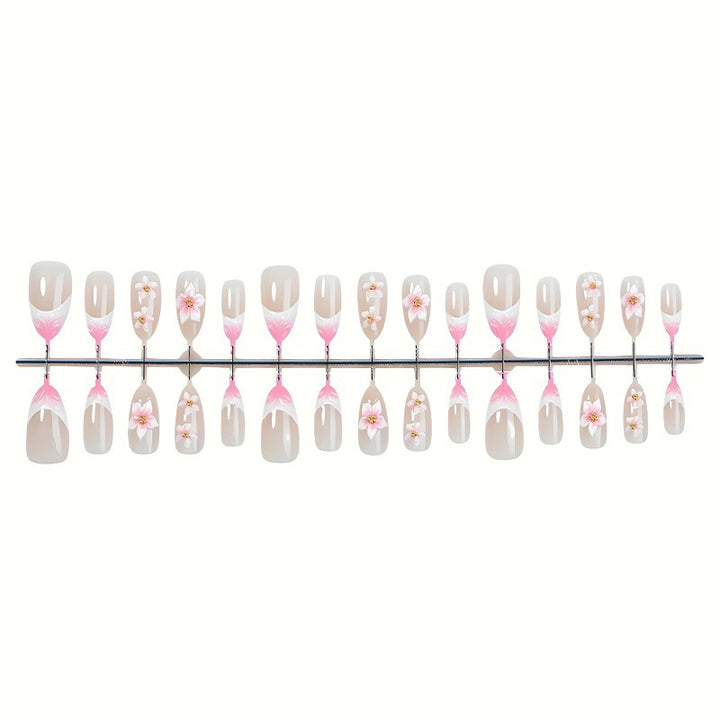 Floral Art Press-On Nail Set Karnz