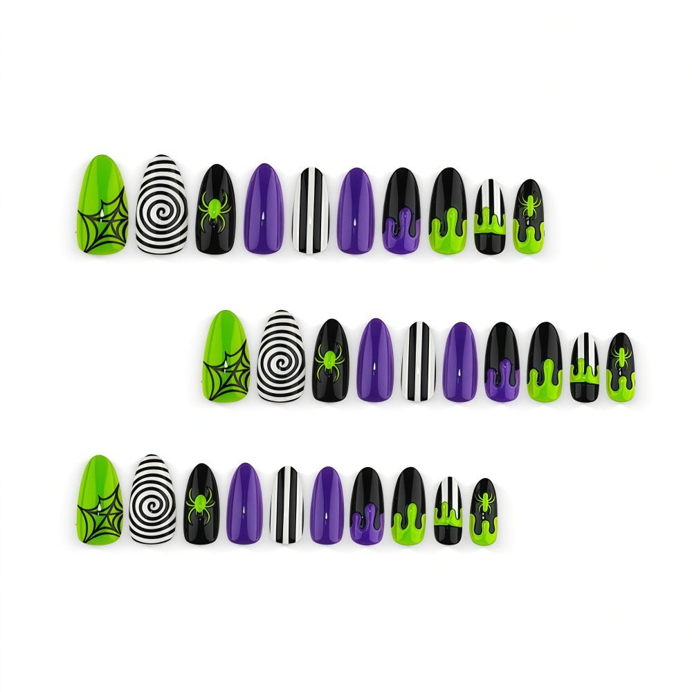Halloween Nagelkunst Karnz