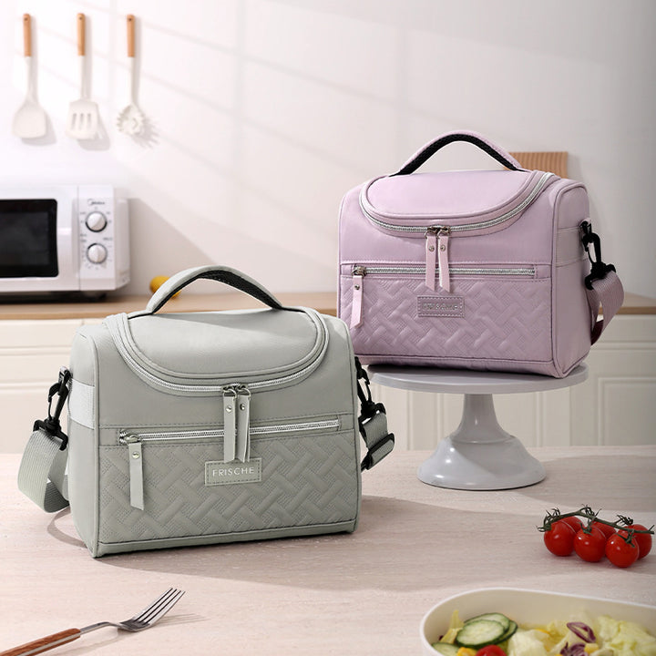Stylische isolierte Lunch-Tasche
